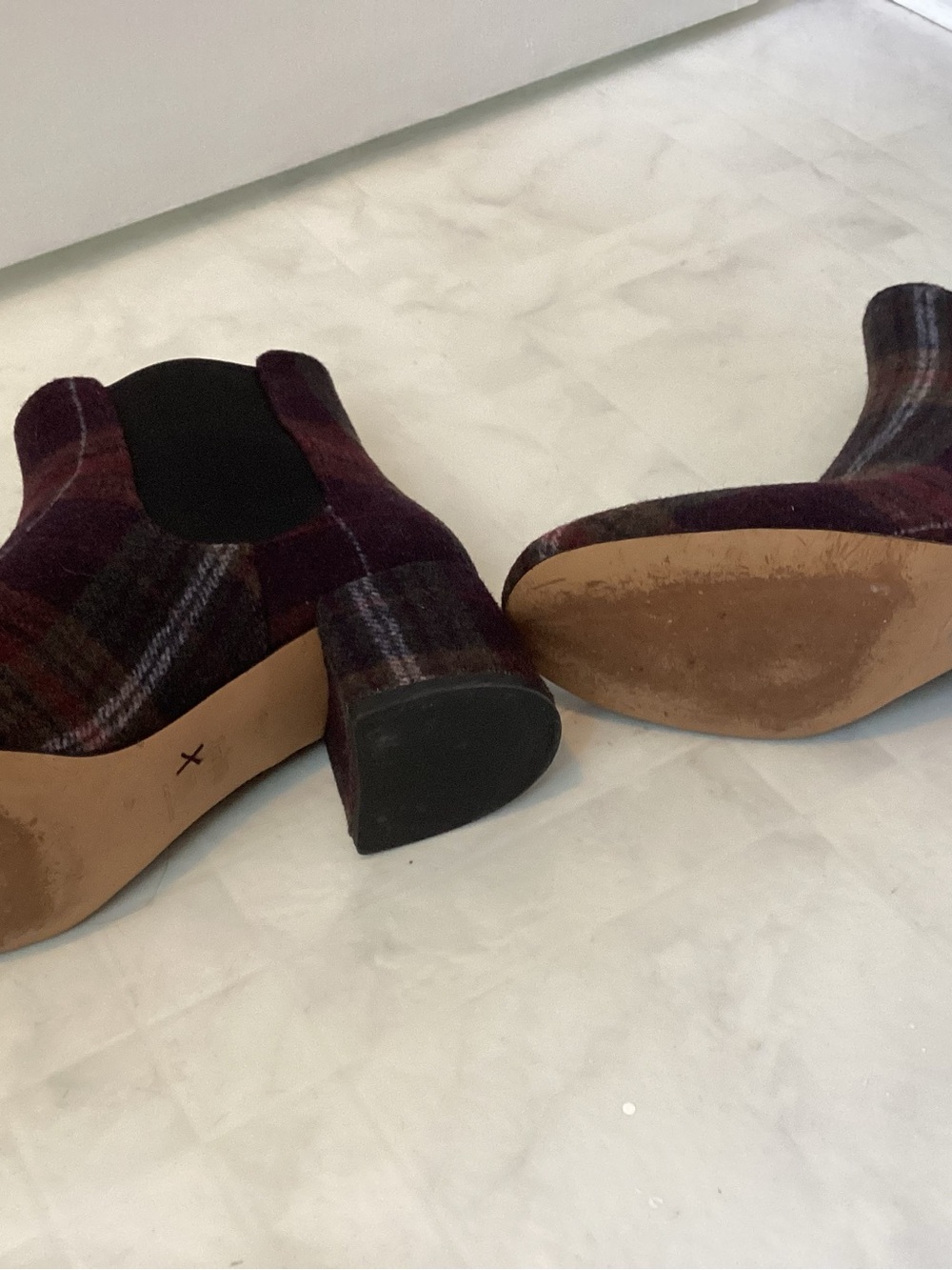 Coach plaid boots - Picture 6 of 10
